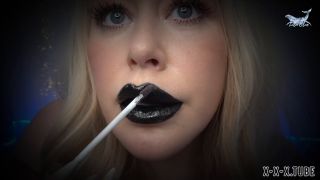 Hardcore porn Lulublue X Black Lipstick Blowjob  Lulublue x -3