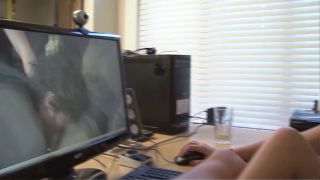 The Foot Slut Under the Desk.-4