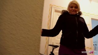 GERMAN_SC0UT - Tiny Girl Mini Hotcore Pickup And Fuck At Street Casting - Shaved-2