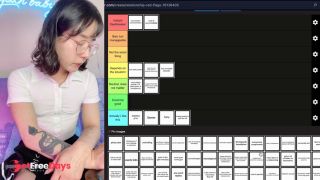 Fit nerdy girl Peachy ranks relationship red flags in a tier list - Furry Cheated Gamer and more-1