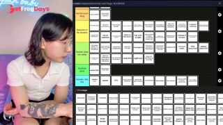 Fit nerdy girl Peachy ranks relationship red flags in a tier list - Furry Cheated Gamer and more-6