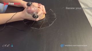 Close-Up Teasing Cock Massage With Vibrator - Massive Cum-8