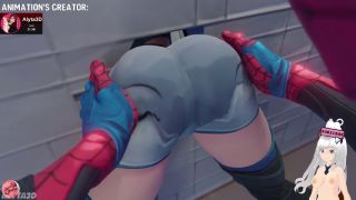 Step Mom Stuck Spiderman doesnt miss the opportunity to fuck a stuck girl Alyta3D animation - Jazziuu-8