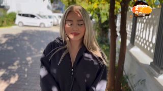 [K2S.CLUB] Blondessa - SHOWS OFF TITS AND PUSSY ON THE STREET ON THE FIRST DATE! CUM IN THIS SLUT! CREAMPIE! BIG ASS! - FullHD 1080P-1