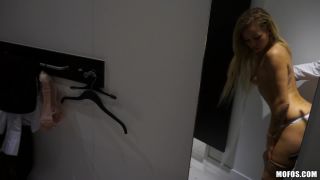 Pickup Hot Girl In The Mal And Fuck For Money In Fitting Room - Public-7