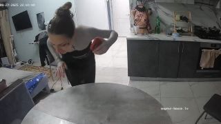 [K2S.CLUB] Voyeur-House - Andreza And Yaroslav Quickie Sex On Table Kitchen 01.09.2025 - HD 720P-7