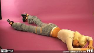 FetistyleJanett - Sheer-Shirt-And-Ripped-Jeans-9