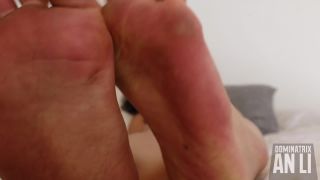 free online video 8 Mistress An Li – Lying By My Stinky Feet, krissy lynn foot fetish on fetish porn -9
