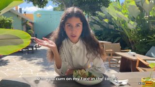 Katty West - Cum On My Face In A Cafe Full HD - Public sex-2