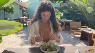 Katty West - Cum On My Face In A Cafe Full HD - Public sex-8