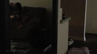 Caught Cheating on the Couch Voyeur!-6