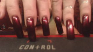 Erikaxstacy Vixen Red Long Nails Fetish Milf!-3