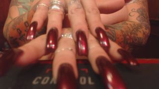 Erikaxstacy Vixen Red Long Nails Fetish Milf!-4