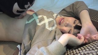 FC2PPV 4602088 【個人撮影】美形スレンダー色白パイパン若妻さよこさん主観・痴女セット-1