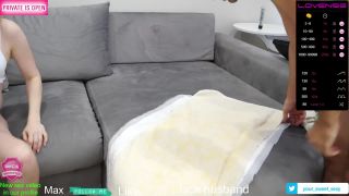 [PreggosSex.com] Princess_sweety - Pregnant Threesome Camshow 1 / part1-0