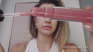 CumCountdown - Goddess Nikki - Shiny Shiny Lip Gloss!!!-1