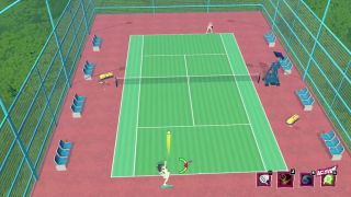 Underwear Juicy tennis players with big boobs love to play tennis without clothes-1