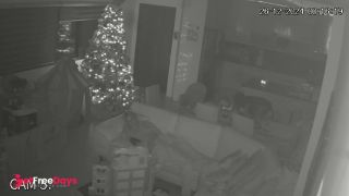 [Sleeping.Porn] Christmas tape - blonde chilling after crazy party alone-8