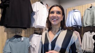 A Pretty French Girl Gets Anal Fucked In A Fitting Room By Two Of Her B-4