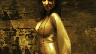 Latexotica 2014   Lilly   Transparent Latex Dress (mp4)-1