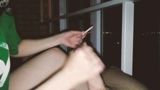 She really likes to smoke and play with my dick - Smoking-5