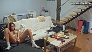 Reallifecam - Lina Get Horny After Party And Have Hot Pussy Rub On Sofa 15.01.2025 600P - Voyeur-3