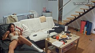 Reallifecam - Lina Get Horny After Party And Have Hot Pussy Rub On Sofa 15.01.2025 600P - Voyeur-6