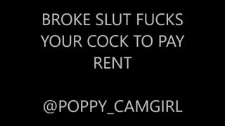 Naughty Poppy Uk () Naughtypoppyuk - cant pay my rent again 25-05-2018-1