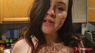 Being A Dirty Talking Cum Slut for A Fan, I Get Sprayed with So Much Hot Cum-1