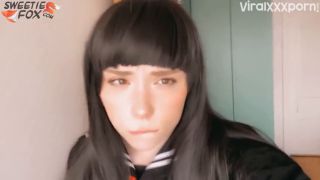Fetish porn SweetieFox.com Asian Schoolgirl Tease with Deepthroat Blowjob and Hardcore Fucking Video Sweetie Fox-8