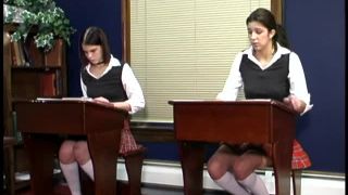 xxx video clip 30 belly fetish porn bdsm porn | Spanking - Brandi and Kailee Paddled at School | whipping-2