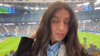 Cum On My Face In The Football Stadium (Teen) Katty West-6