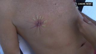 Nippleplay Extreme - 20 Needles In The Nipples(Feet porn)-4