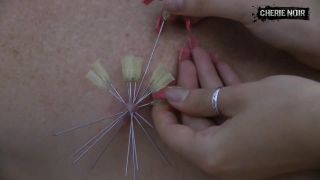 Nippleplay Extreme - 20 Needles In The Nipples(Feet porn)-8