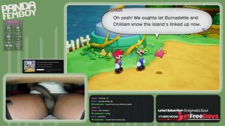 [GetFreeDays.com] PandaFemboy Plays Mario and Luigi Brothership Part 17 Adult Video December 2022-9