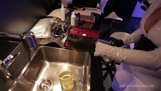 porn video 2 latex fetish clothing REVENGE OF THE BARONESS - Dr. Dust’s Mercy - Bizarre Examination, ballkicking on fetish porn-7
