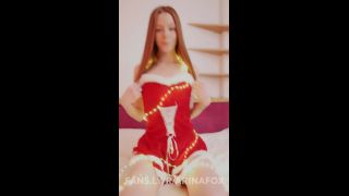 Pornhub - Foxy Elf - Christmas Present Step Sister - SEX - POV - BJ - Doggystyle - Missionary - Red head-0