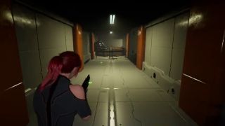 Ada Wong huge mutant lycans chase a girl to fuck and impregnate her-6