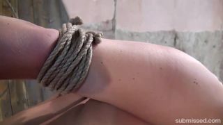 free porn video 48 Blanche Hogtied Hard, Rope-Grabbed, and Tit-Grabbed | breast abuse | fetish porn public touching bdsm-7