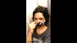 KristyJessica () Kristyjessica - being sneaky in the airplane 13-03-2021-0