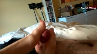 A Delicious Footjob With A Final Geyser Just Woken Up In The Morning – Angieholics Foot!-6