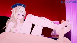 kirika9988 - Suzuki Hina and I have intense sex at a love hotel. - HIMEHINA VTuber Hentai-1