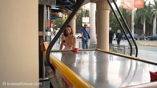 Eve Sweet Returns! Braless Teen Solo in 1440p Travel Adventure-1