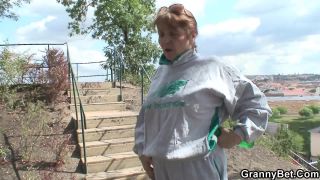 Grannybet - A Double Workout For Granny Full HD 1080p - Workout-0