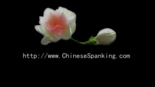 Free Porn Spank Video | [hotspanker.com] M104 - Lying Spanking Leather Paddle Yoyo-8