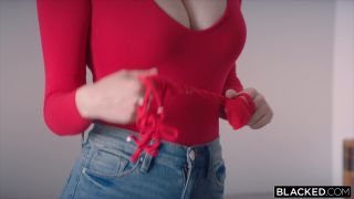 7124 Blonde Babe Skye Treats herself to BBC-1