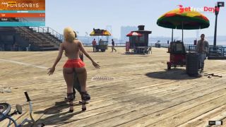 [GetFreeDays.com] GTA V Nude Mod Installed Game Play Part 07 GTA 5 Missions Story Mode Sex Video January 2023-5