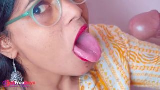 [GetFreeDays.com] Indian Desi Bhabhi Cum in Mouth, Dick Sucking to Dewar, Close-up Blowjob Adult Film June 2023-4