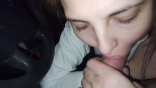 Feet porn  Hot sexy girlfriend nice blowjob in a car - Car  Cartoons -5