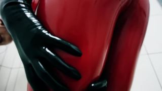 [GetFreeDays.com] Latex Catsuit In Lower Angle ai latex porn-5